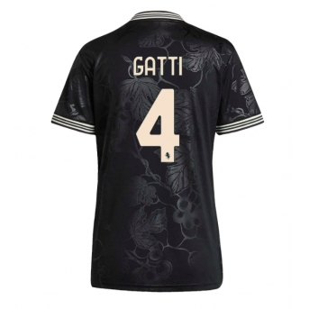 Billige Fotballdrakt Juventus Federico Gatti #4 Replika Tredjedrakt Dame 2025-26 Kortermet